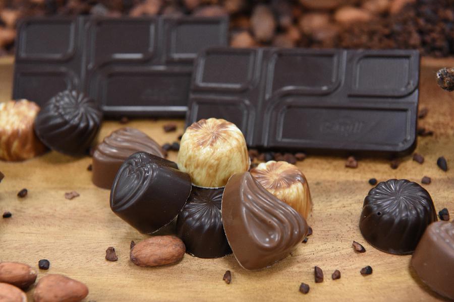 Apporter du chocolat et des desserts à l'arène high-touch