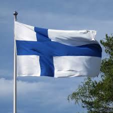 Drapeau de la Finlande@
