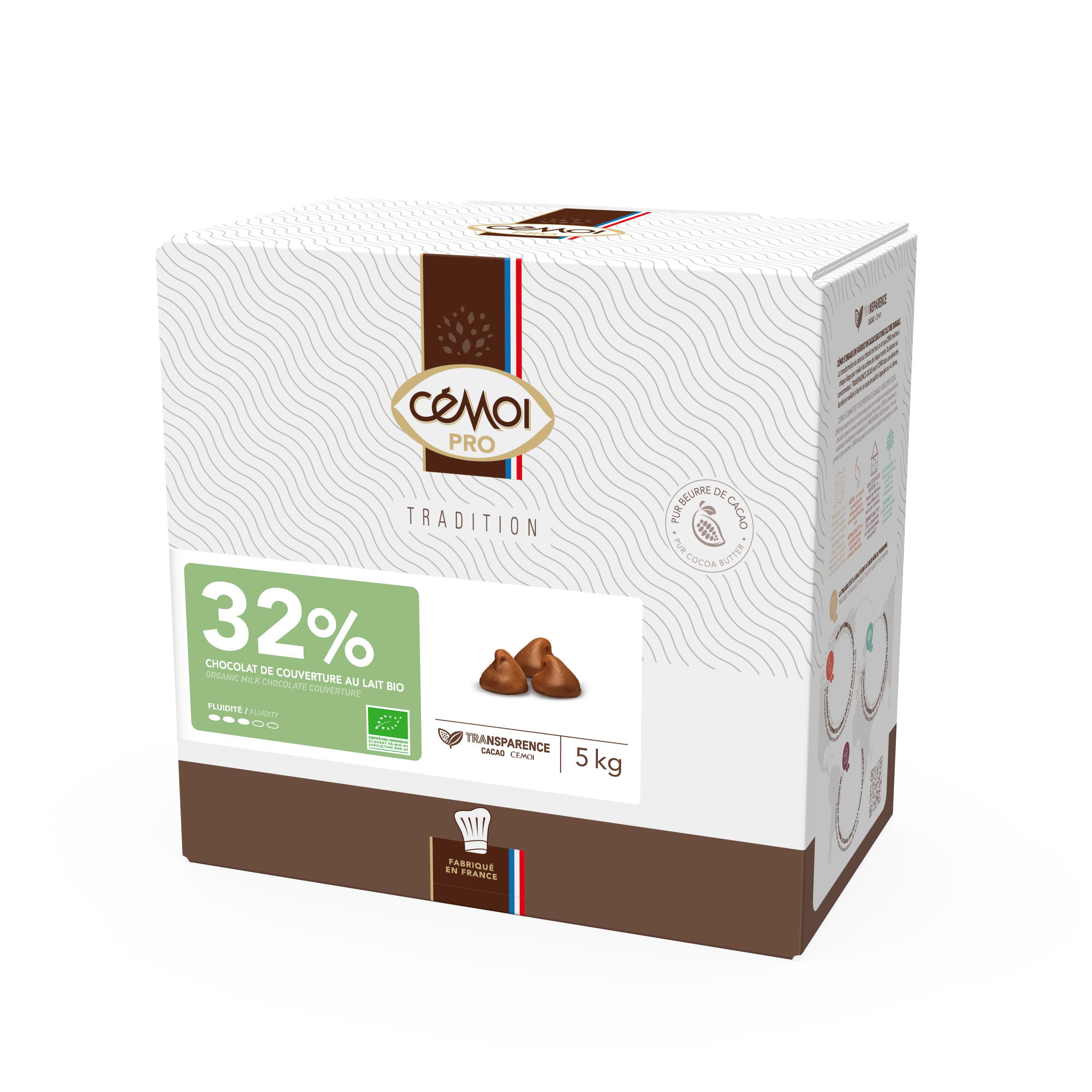 Chocolat au lait biologique Cémoi ©