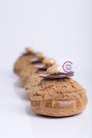 Pâte à choux et Crème légère au praliné