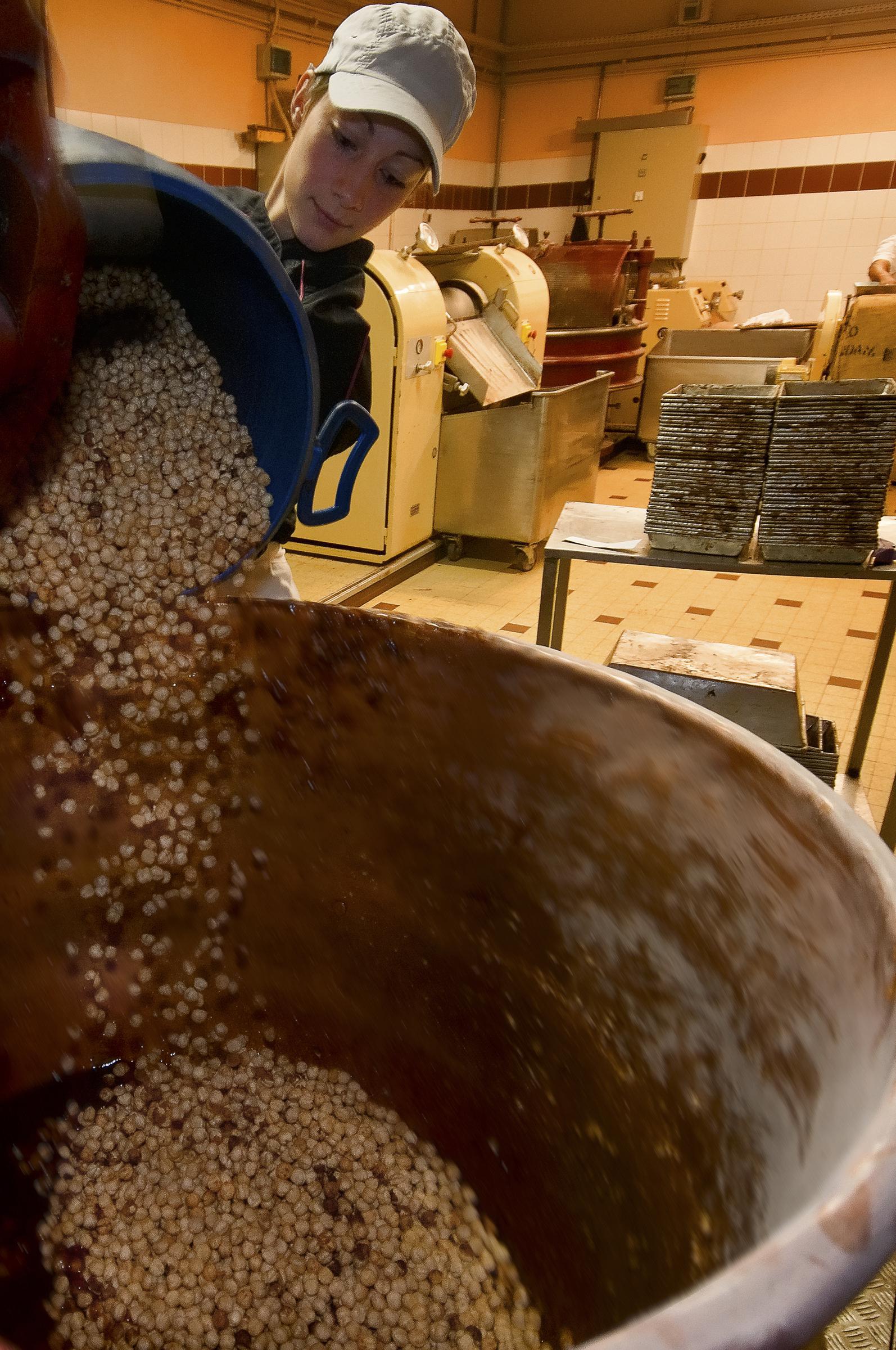 La fabrication du chocolat Bernanchon