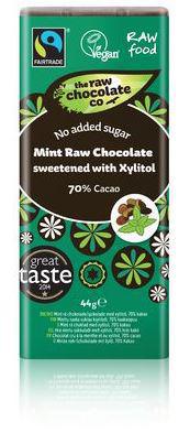 The Raw chocolate Co - Mint Dark