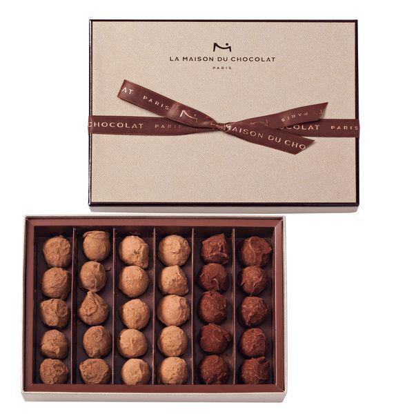 Les truffes à l'alcool de la Maison du Chocolat© photo Laurent Rouvrais