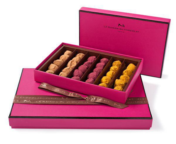 Les truffes parfumées de la Maison du Chocolat© photo Laurent Rouvrais