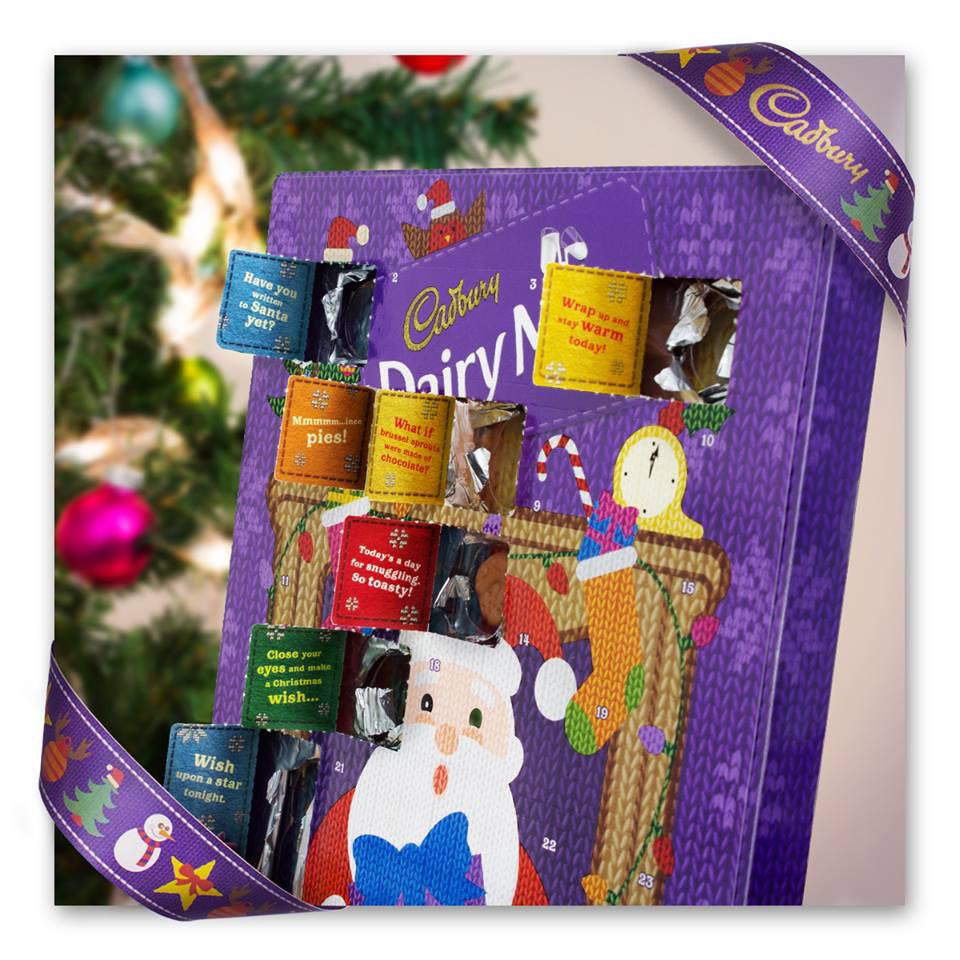 Calendrier de l'avent 2014 par Cadbury©
