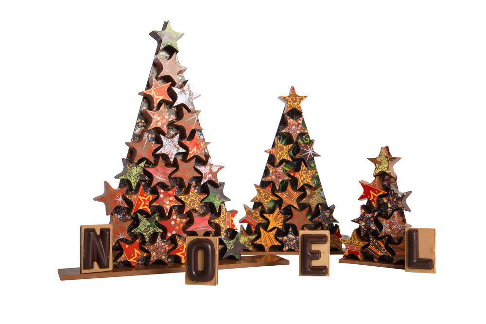 Composition sapins et lettres©