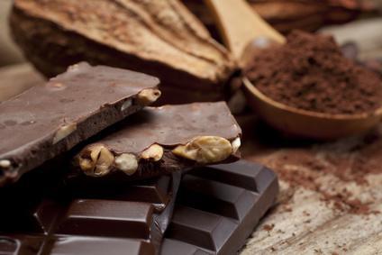 Chocolat noir aux amandes©