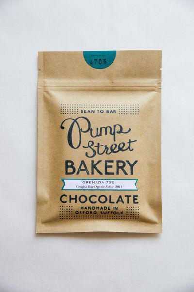 Bar de chocolat Grenada 70 par Pump Street Bakery©