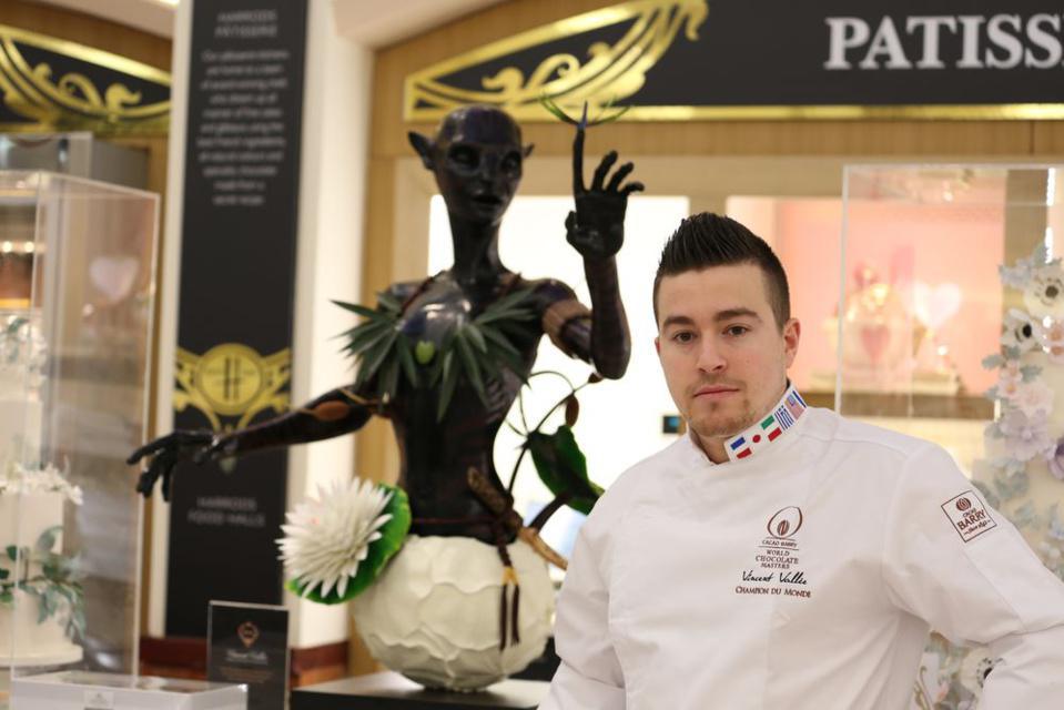 Vincent Vallée chez Harrods©