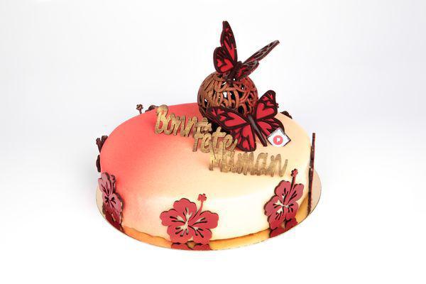 Entremets pour la fête des Mères par la Maison Pillon©