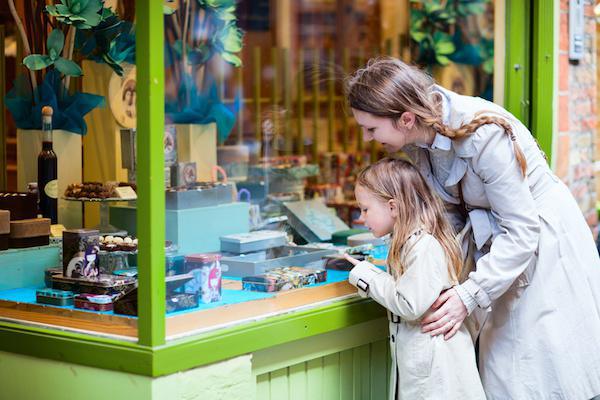 Promeneuses sur le parcours d'Esprit Chocolat©