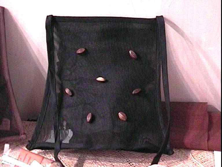 Sac à main chocolat noir