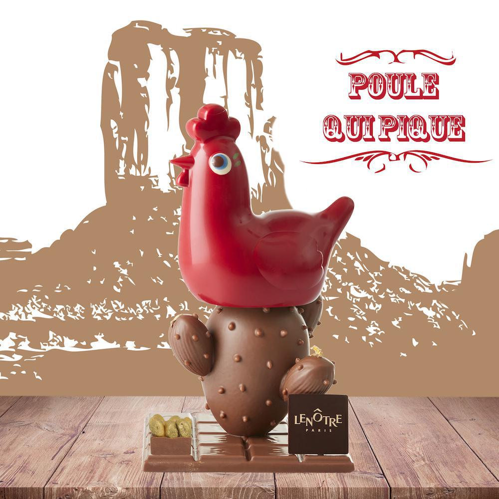 Lenôtre_Poule qui pique avec fond(c)T.Dhellemmes