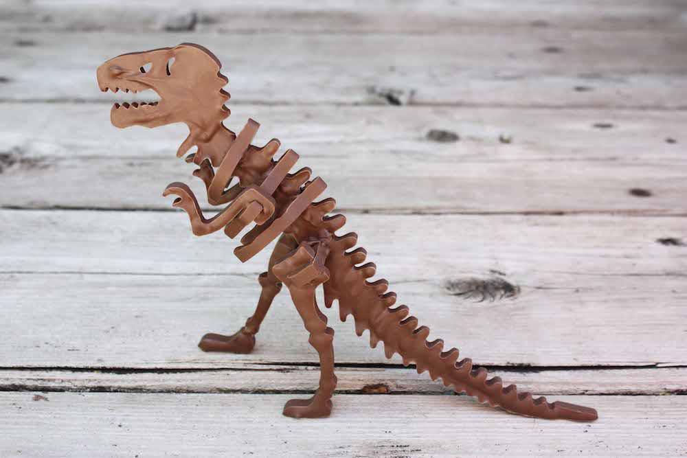 Profile du dinosaure©Chocolate Construction