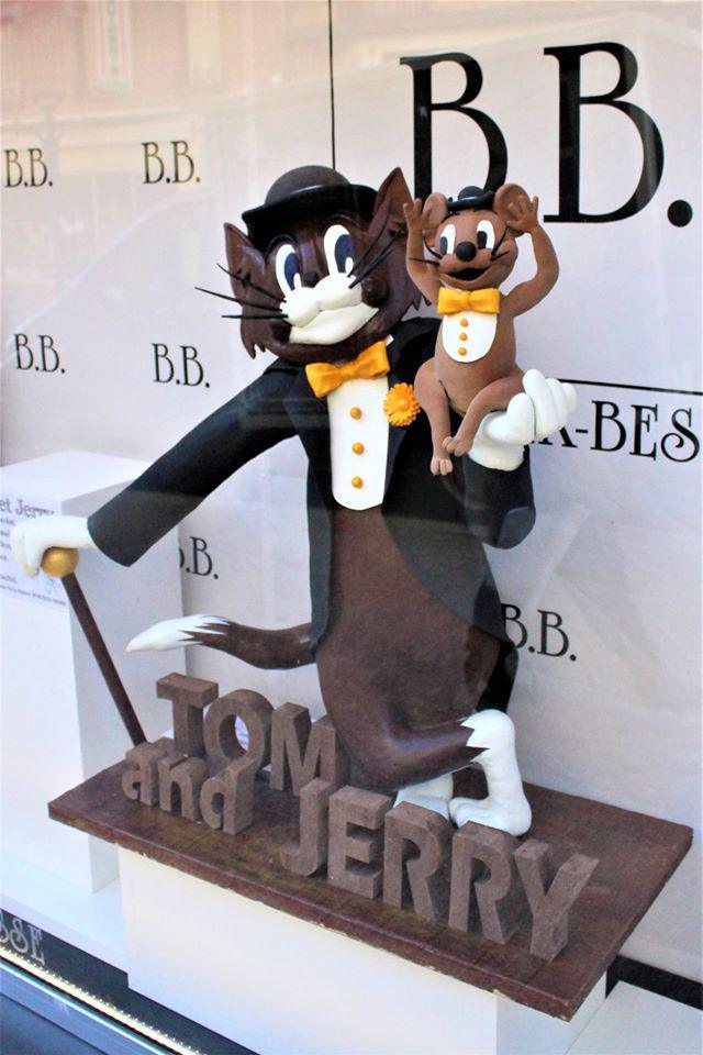 Tom et Jerry en Chocolat©Hallil Makcharrade