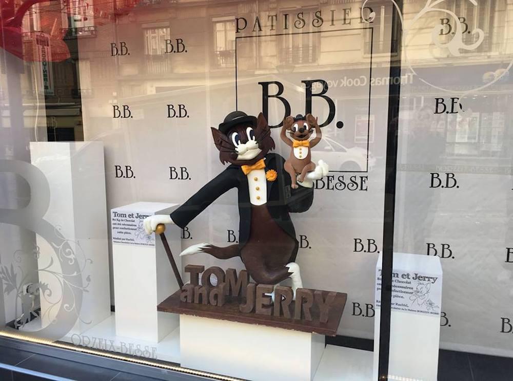 Tom et Jerry en chocolat©Hallil Makcharrade