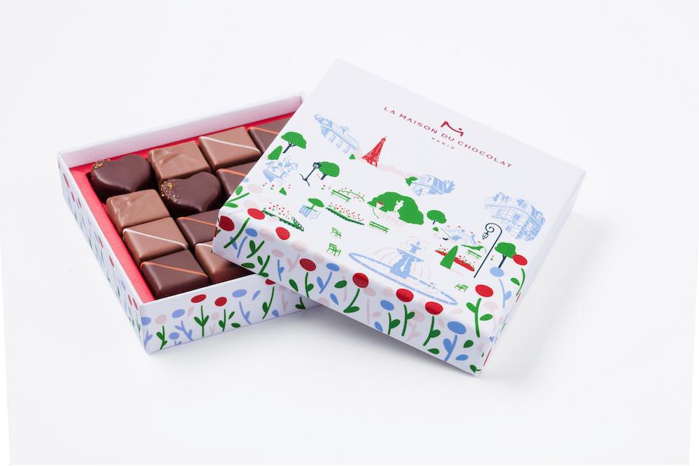 La Maison du Chocolat - Au Cœur des Jardins Coffret de 16 chocolats©