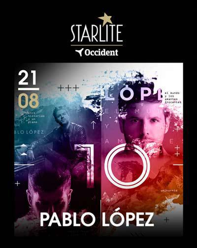 Concierto Pablo López en Starlite
