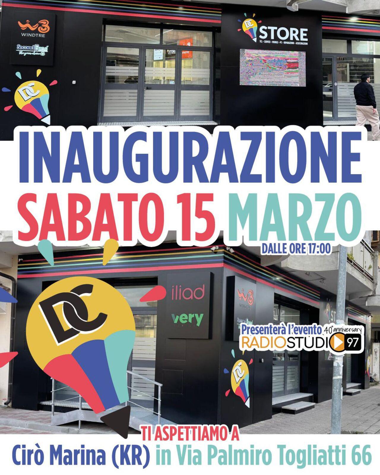 DC Store Inaugurazione