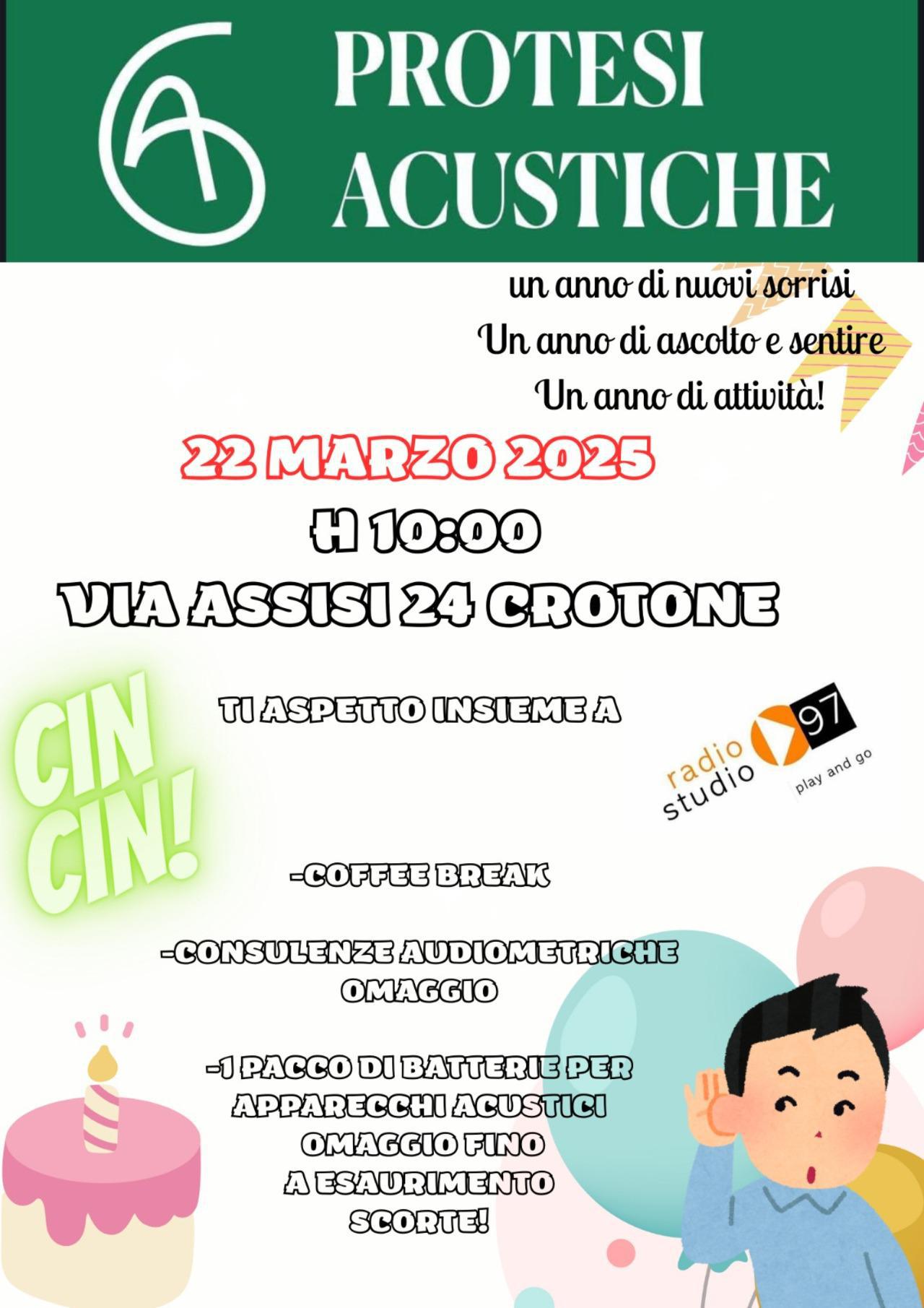 Buon compleanno Protesi Acustiche