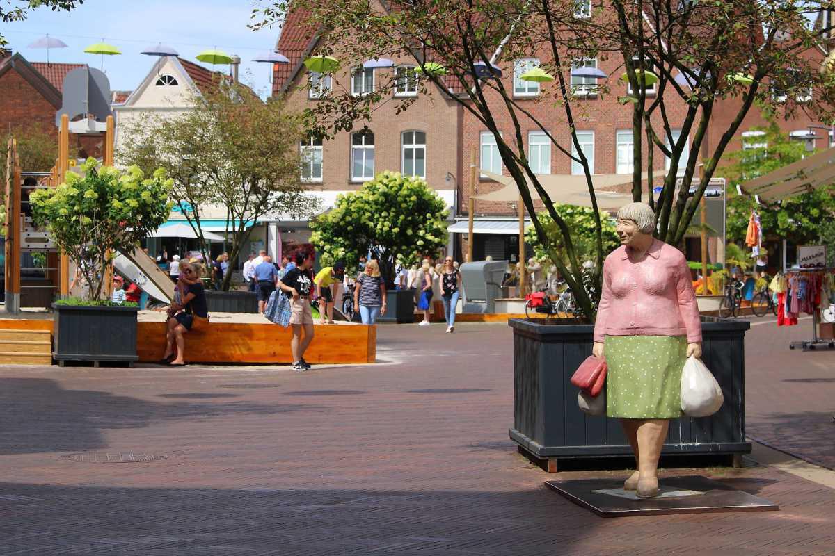 Kunstprojekt „Alltagsmenschen“ in Meppens Innenstadt realisiert
