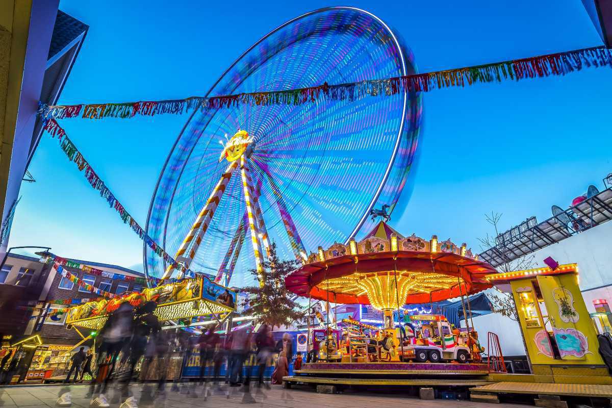 Rathauskirmes in Meppen Rathauskirmes in Meppen