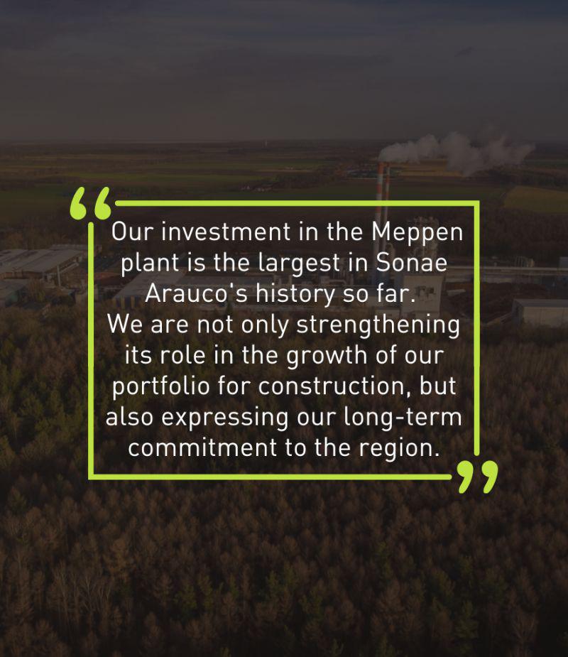 Meppen: 100 Millionen Invest bei Sonae Arauco in Bokeloh Meppen: 100 Millionen Invest bei Sonae Arauco in Bokeloh