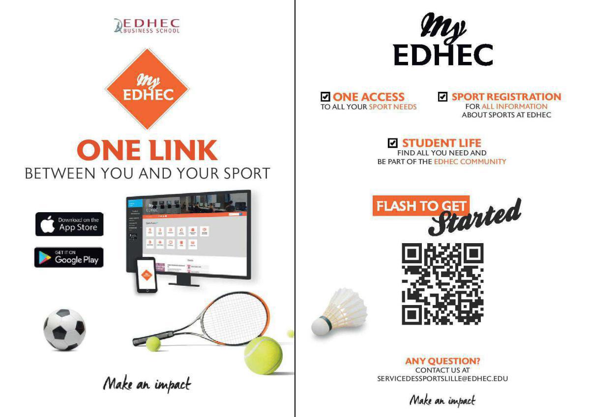 EDHEC SPORTS DEPARTMENT EDHEC SPORTS DEPARTMENT