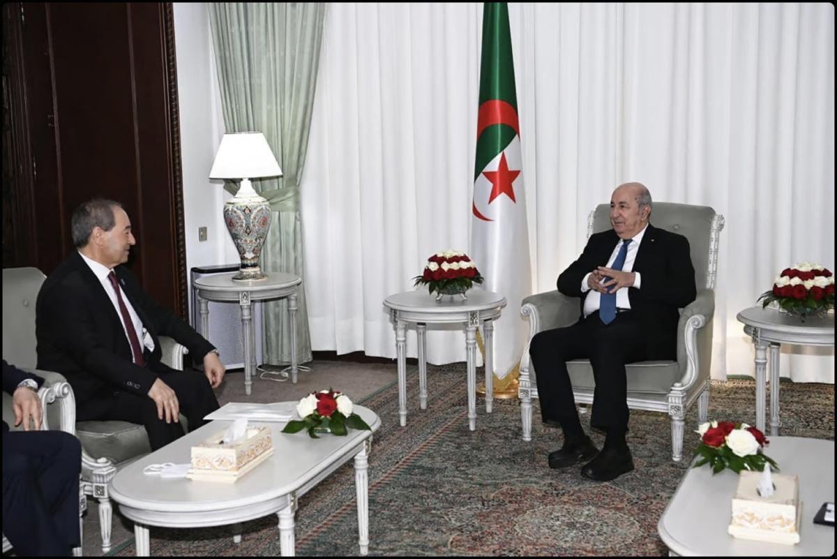 نظام الجزائر وبشار الأسد: انعكاس مرآة النظام الاستبدادي نظام الجزائر وبشار الأسد: انعكاس مرآة النظام الاستبدادي