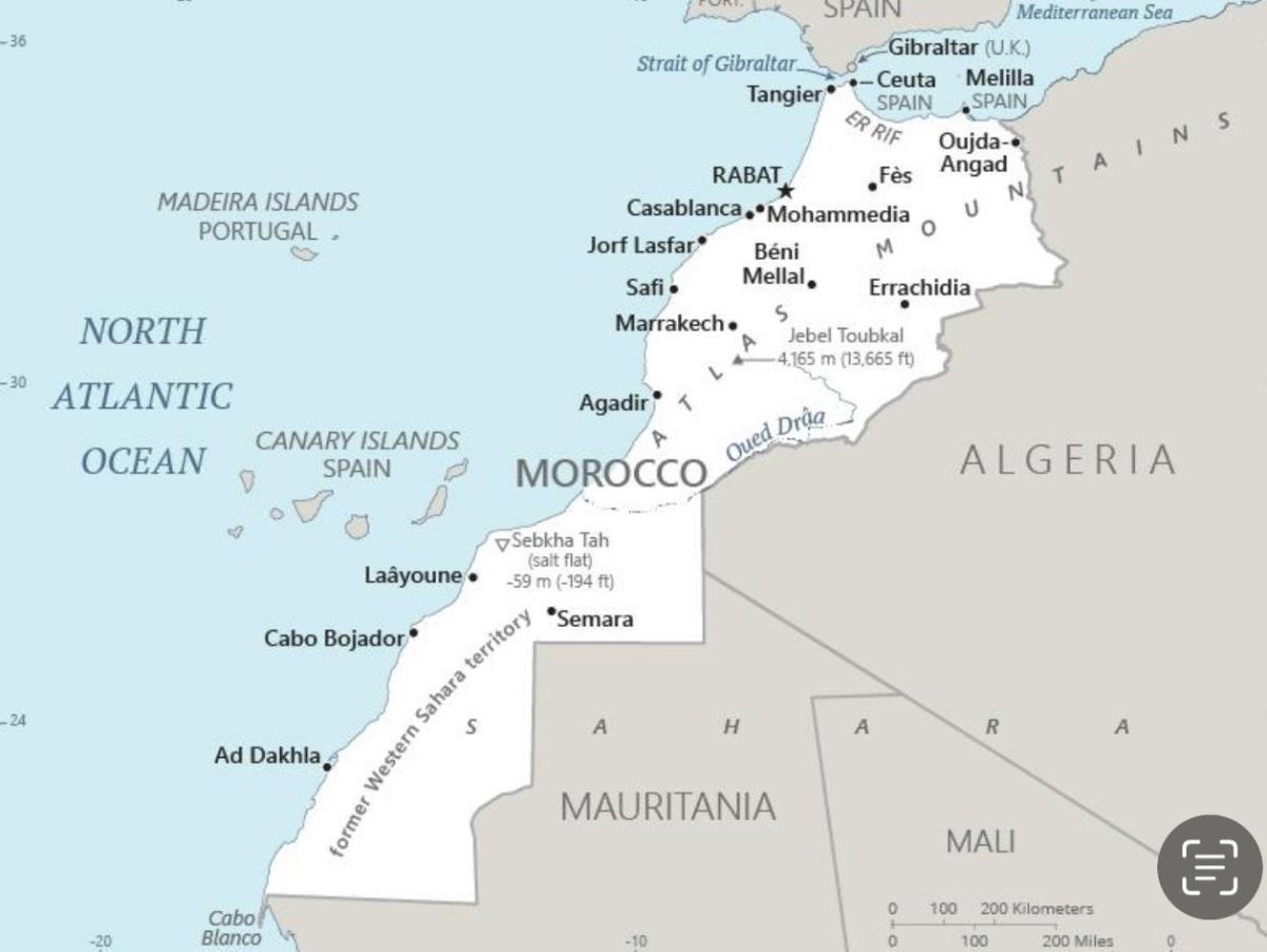 وكالة المخابرات الأمريكية تنشر خريطة المغرب الموحدة: تطور استراتيجي عشية عودة ترامب وكالة المخابرات الأمريكية تنشر خريطة المغرب الموحدة: تطور استراتيجي عشية عودة ترامب