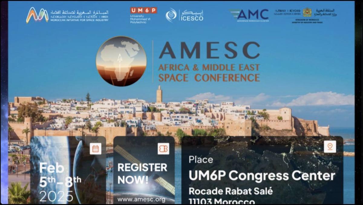 المغرب يستضيف أول مؤتمر فضائي إفريقي شرق أوسطي المغرب يستضيف أول مؤتمر فضائي إفريقي شرق أوسطي