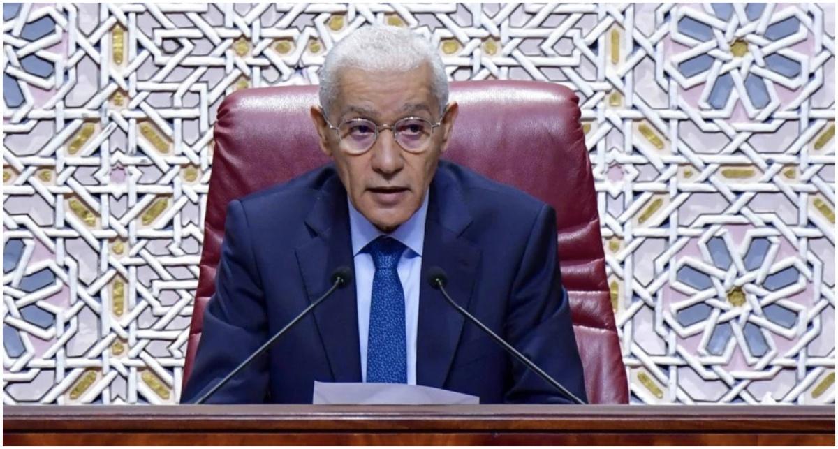 رئيس مجلس النواب المغربي يدعو إلى تعزيز الدفاع عن الوحدة الترابية للمملكة