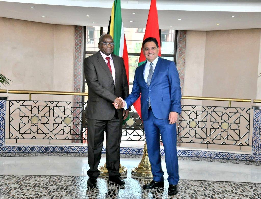 التحول السياسي في جنوب إفريقيا: زوما يلتقي بوريطة ويدعم المغرب التحول السياسي في جنوب إفريقيا: زوما يلتقي بوريطة ويدعم المغرب