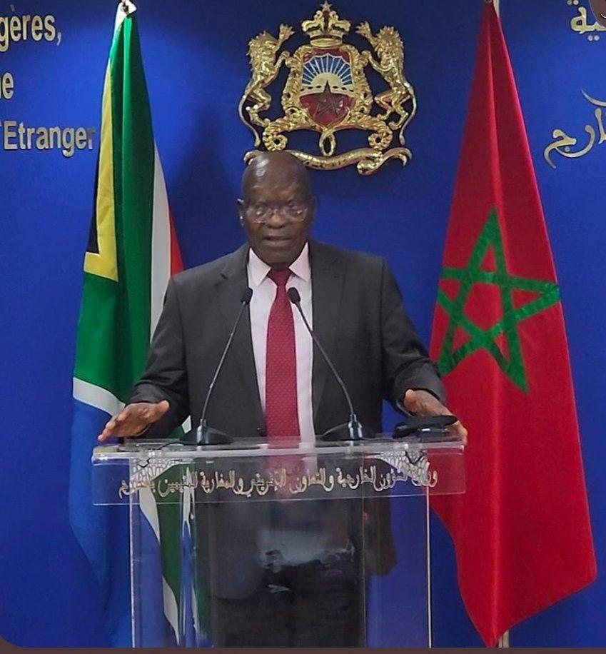 التحول السياسي في جنوب إفريقيا: زوما يلتقي بوريطة ويدعم المغرب التحول السياسي في جنوب إفريقيا: زوما يلتقي بوريطة ويدعم المغرب