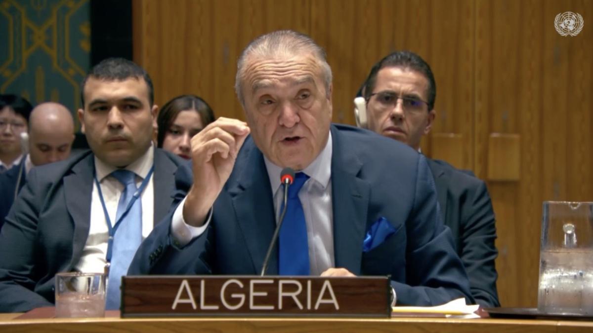 الجزائر تنتقد إطار تفاوض الصحراء في مجلس الأمن الجزائر تنتقد إطار تفاوض الصحراء في مجلس الأمن