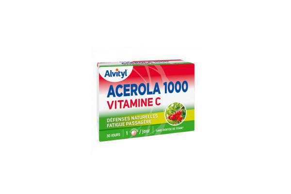 ALVITYL Acerola 1000 Vitamine C 30 comprimés