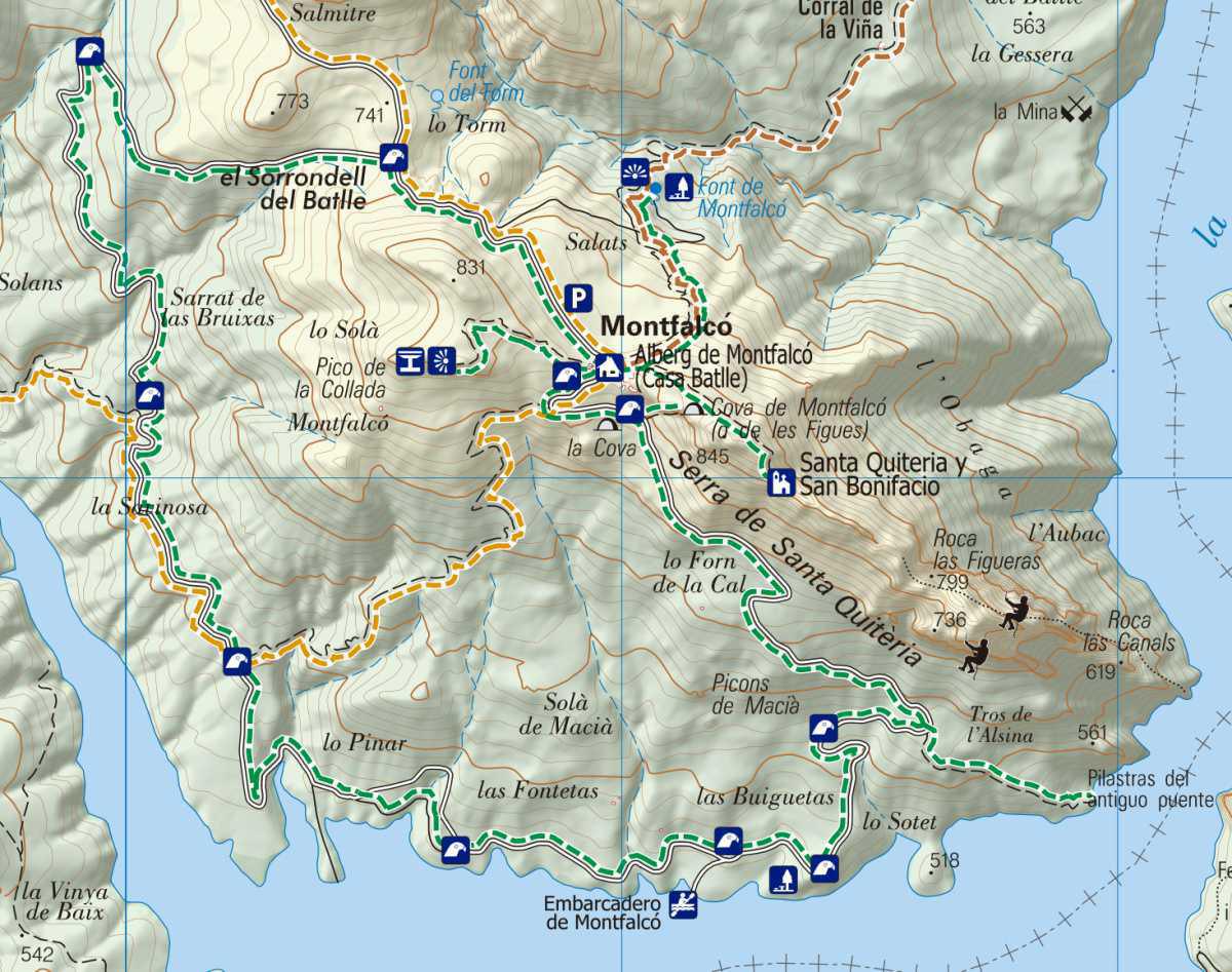 Ruta interpretada por Montfalcó Ruta interpretada por Montfalcó