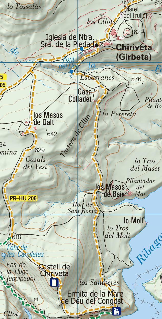 PR-HU 206: Chiriveta - Ermita - Castillo - Chiriveta PR-HU 206: Chiriveta - Ermita - Castillo - Chiriveta