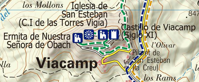 Circular por el Castillo de Viacamp Circular por el Castillo de Viacamp