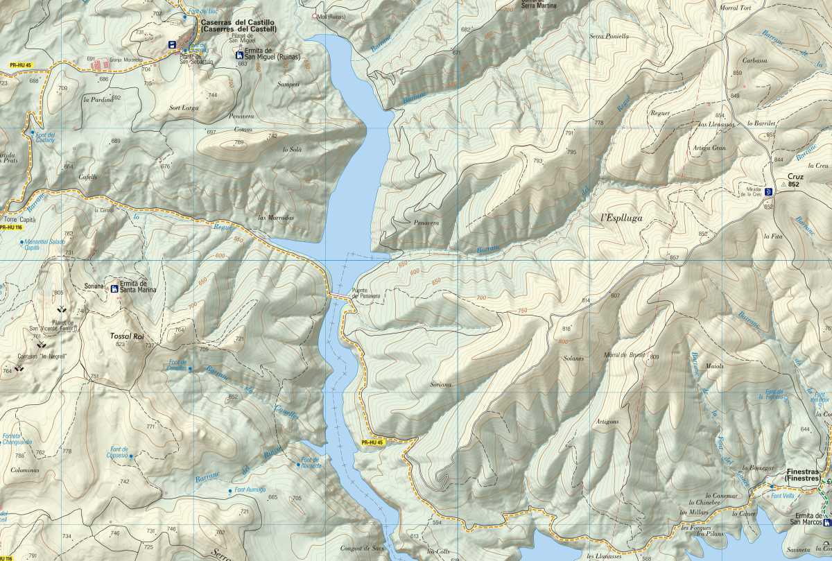 PR-HU 45, etapa 7: Finestras - Caserras del Castillo PR-HU 45, etapa 7: Finestras - Caserras del Castillo