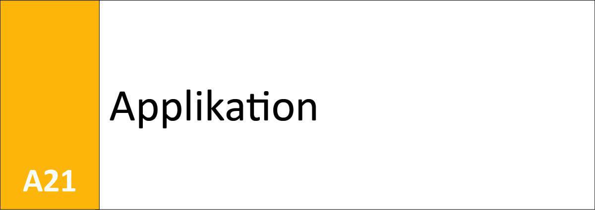 A21 Applikation A21 Applikation