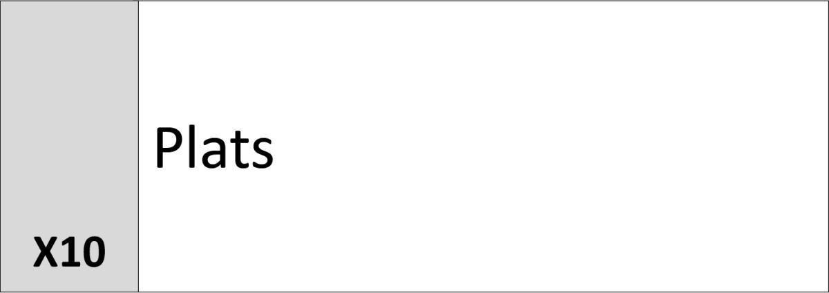 X10 Plats X10 Plats