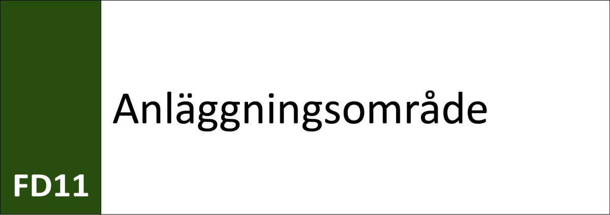 FD11 Anläggningsområde FD11 Anläggningsområde