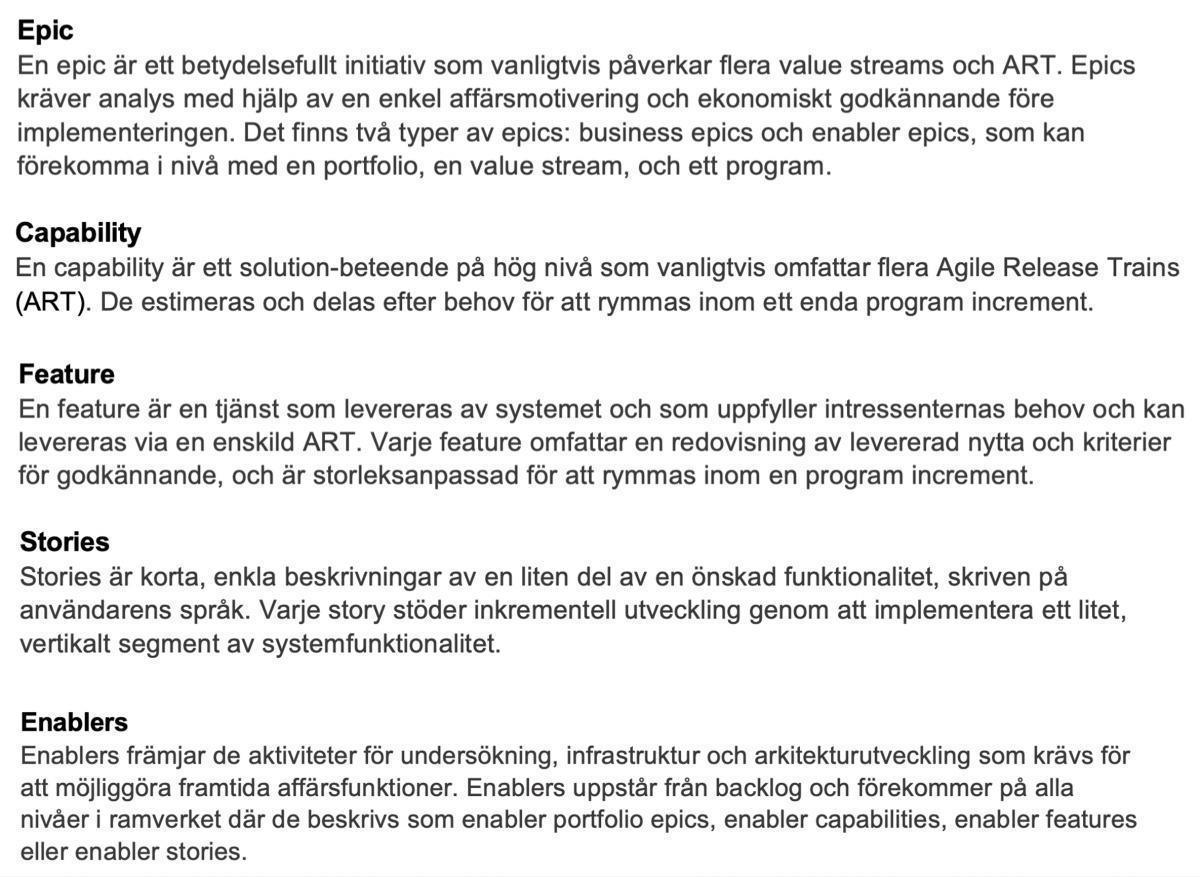 SAFe och Prime Arch SAFe och Prime Arch