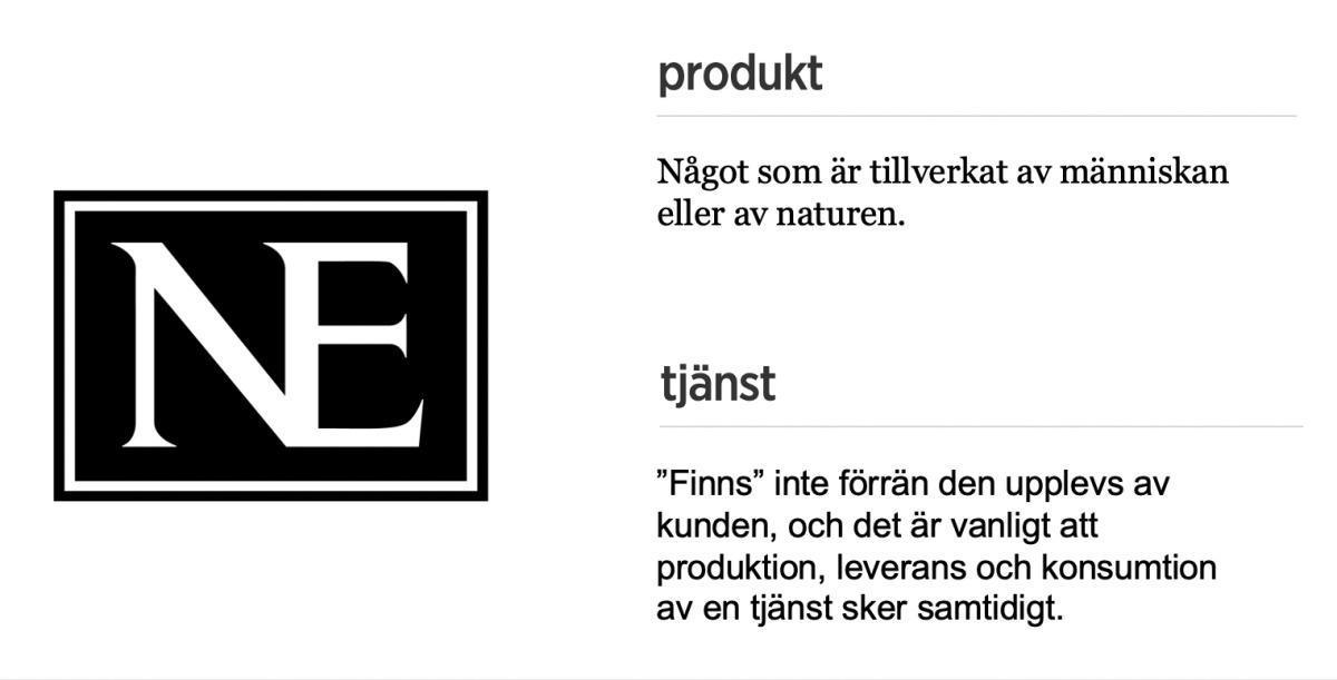 Produkt eller Tjänst? Produkt eller Tjänst?