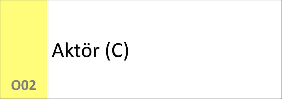 O02 Aktör (C) O02 Aktör (C)