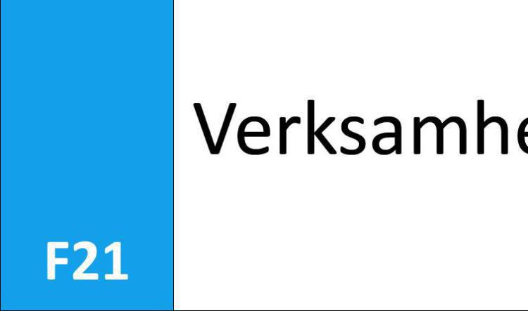 F21 Verksamhetsförmåga