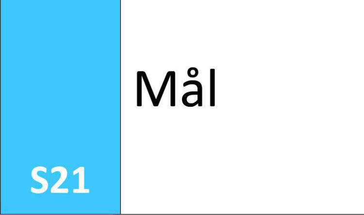 S21 Mål