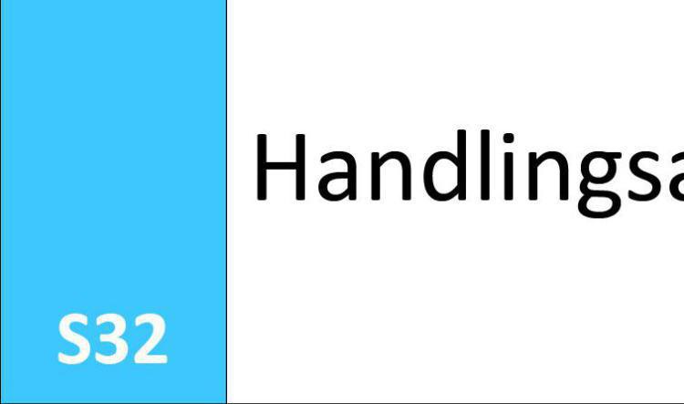 S32 Handlingsalternativ