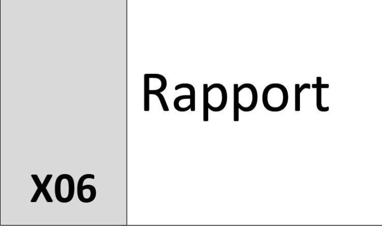 X06 Rapport